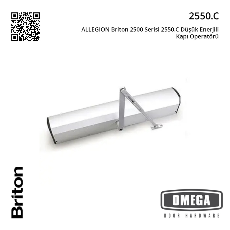 ALLEGION Briton 2500 Serisi 2550.C Düşük Enerjili Kapı Operatörü