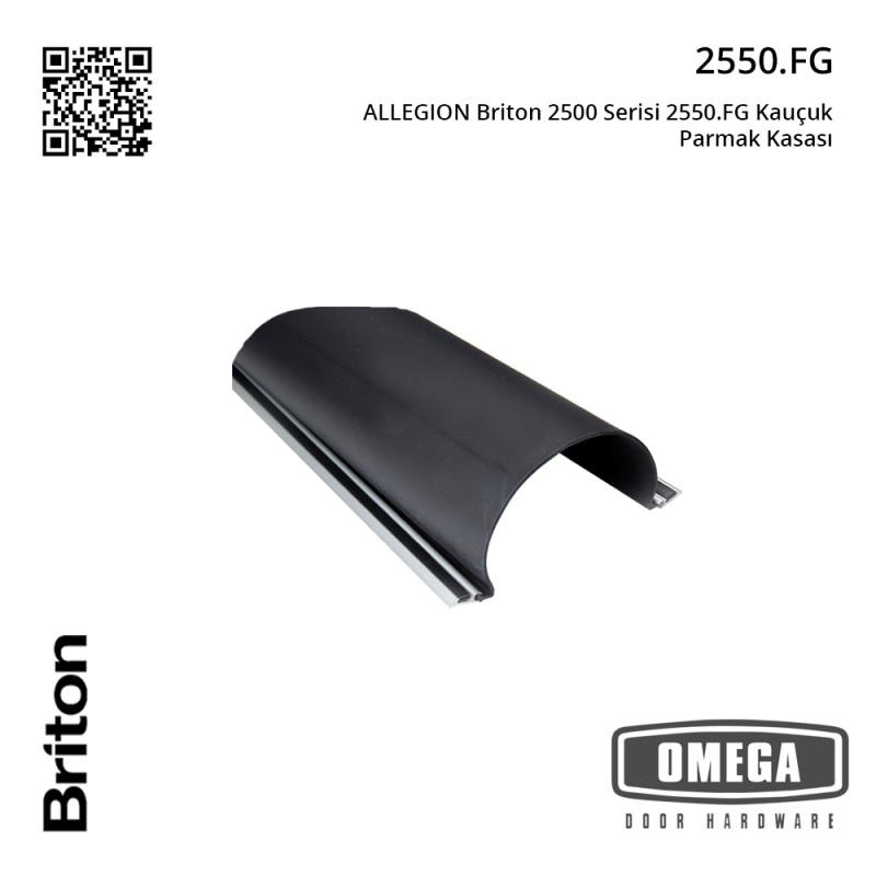 ALLEGION Briton 2500 Serisi 2550.FG Kauçuk Parmak Kasası