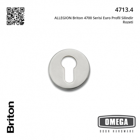 ALLEGION Briton 4700 Serisi Euro Profil Silindir Rozeti