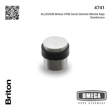 ALLEGION Briton 4700 Serisi Zemine Monte Kapı Durdurucu