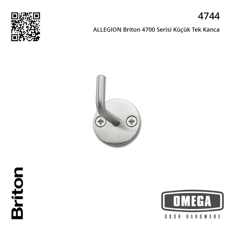 ALLEGION Briton 4700 Serisi Küçük Tek Kanca