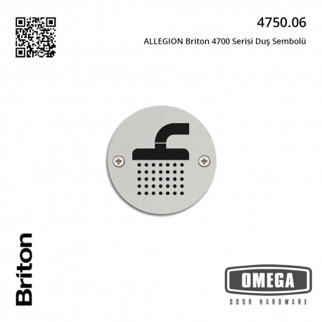 ALLEGION Briton 4700 Serisi Duş Sembolü