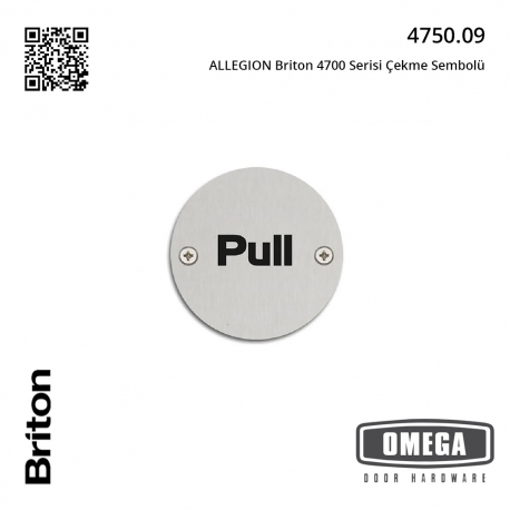 ALLEGION Briton 4700 Serisi Çekme Sembolü