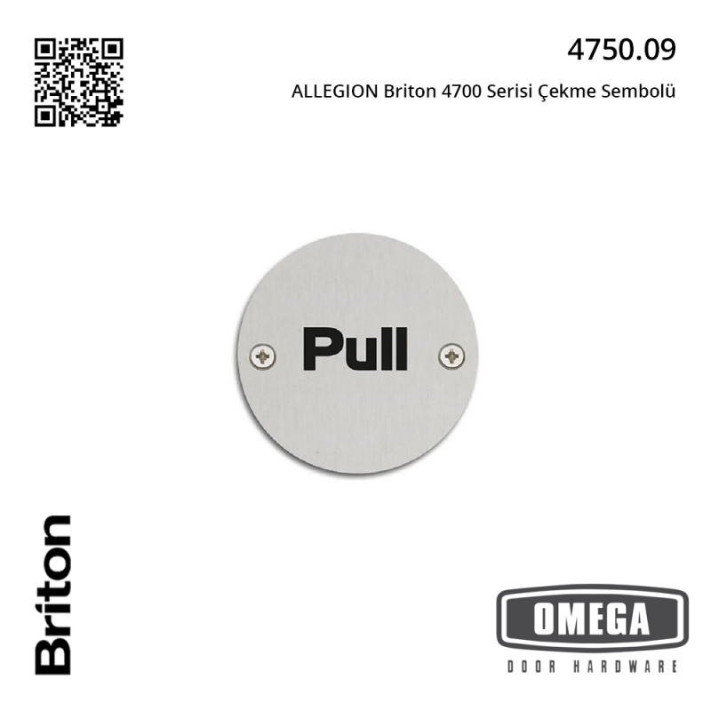 ALLEGION Briton 4700 Serisi Çekme Sembolü