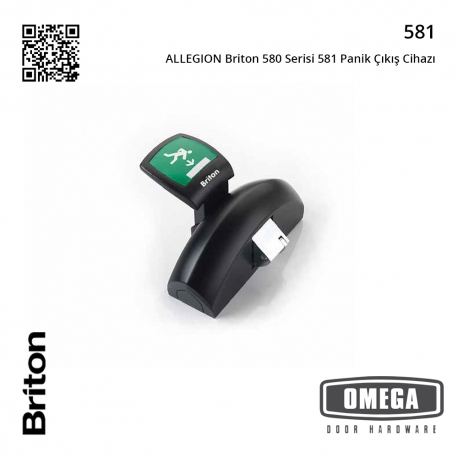 ALLEGION Briton 580 Serisi 581 Panik Çıkış Cihazı