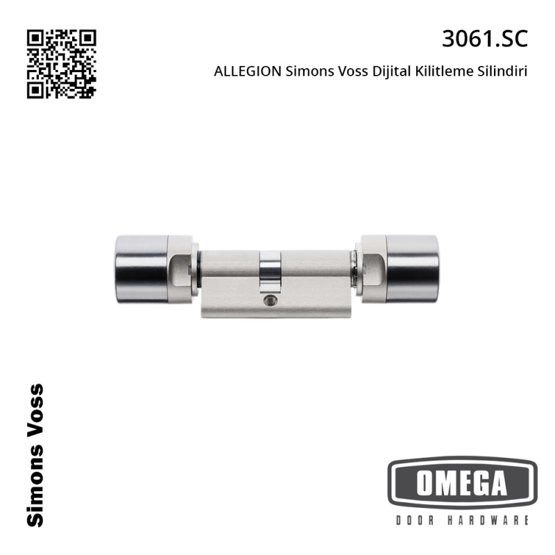 ALLEGION Simons Voss Dijital Kilitleme Silindiri