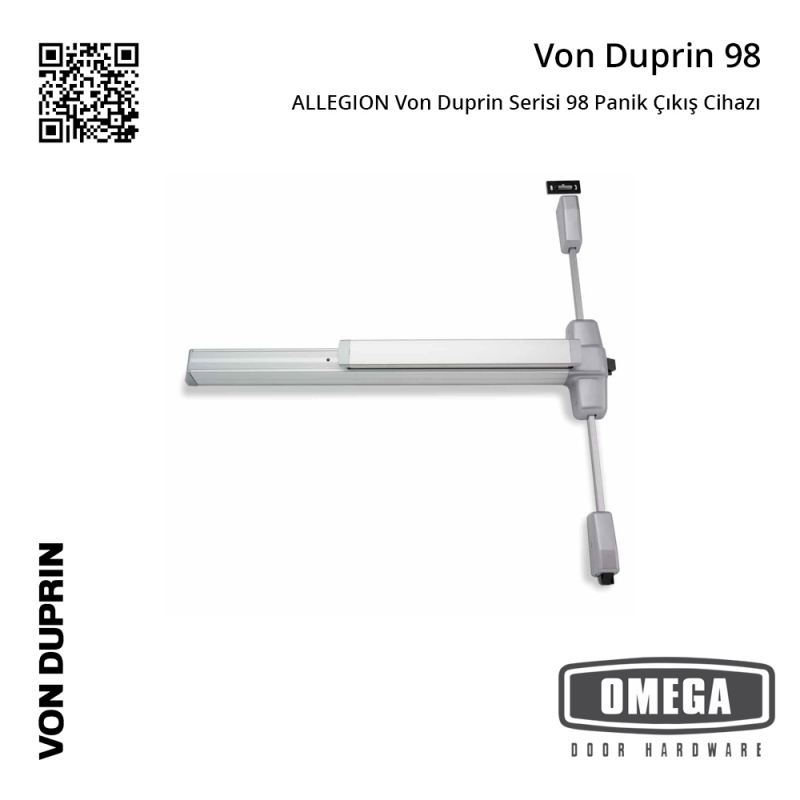 ALLEGION Von Duprin Serisi 98 Panik Çıkış Cihazı