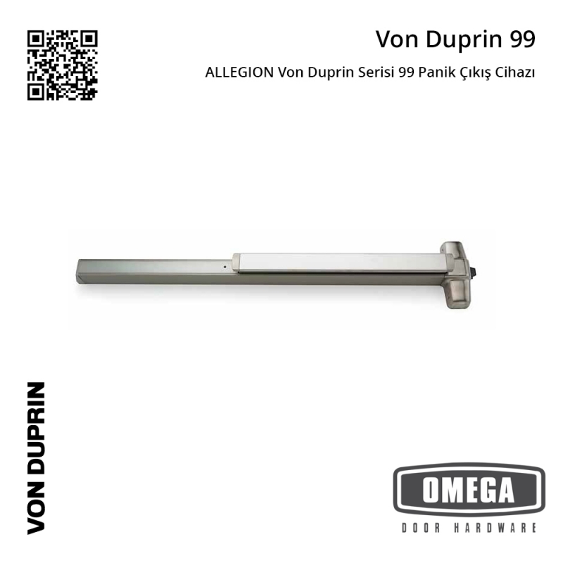 ALLEGION Von Duprin Serisi 99 Panik Çıkış Cihazı